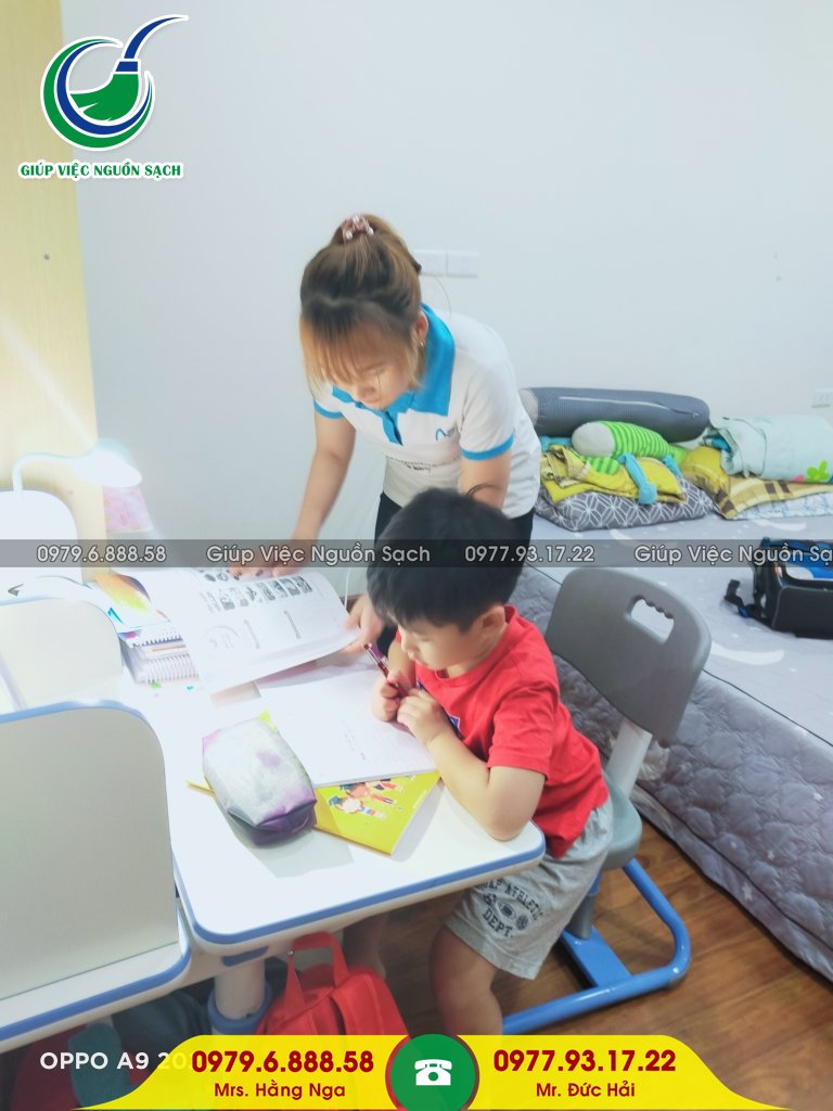 Tìm giúp việc nhà chăm trẻ tại Hà Nội