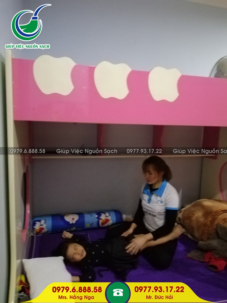 Thuê giúp việc nhà chăm bé tại Hà Nội