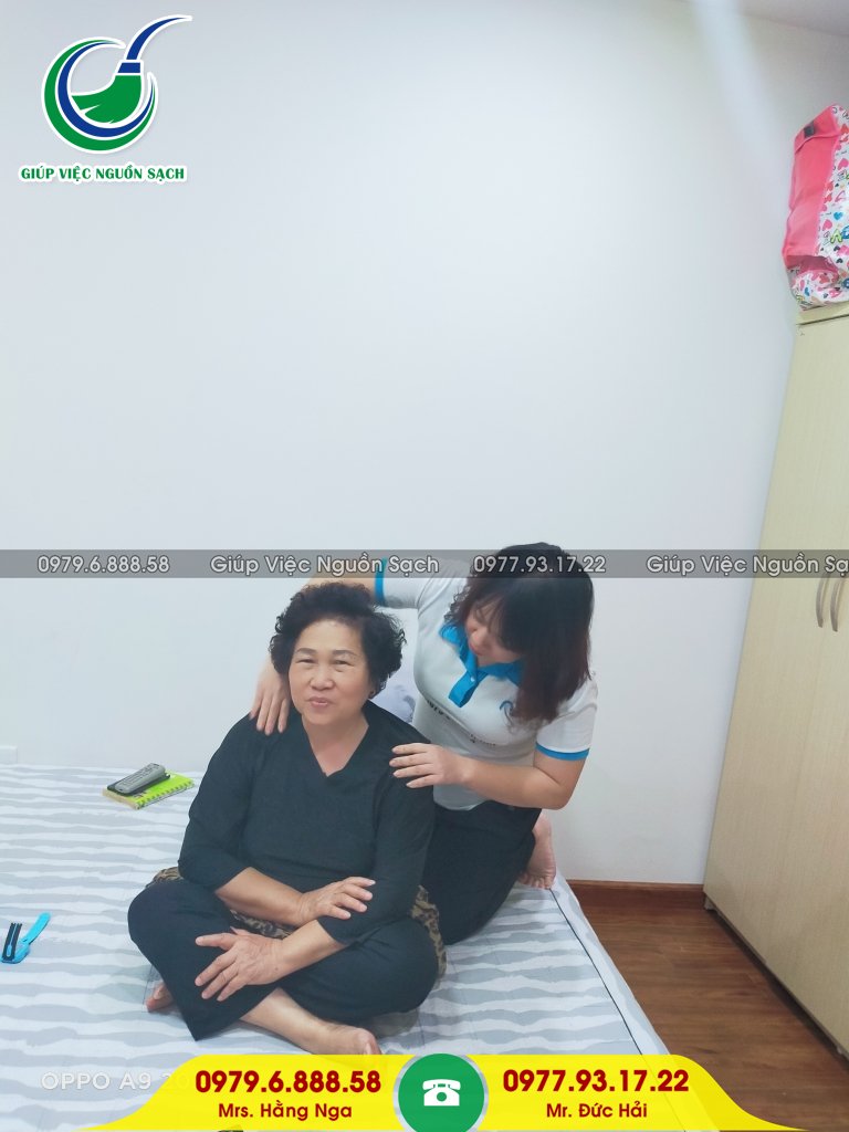 Thuê giúp việc nhà chăm người già tại Hà Nội